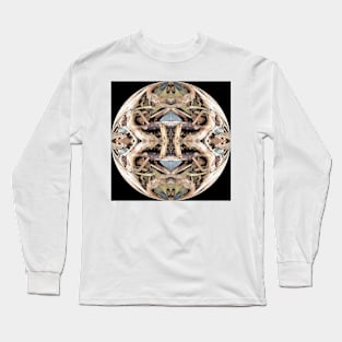 Wood Globe Long Sleeve T-Shirt